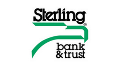 Logo for sponsor Sterling Bank and Trust